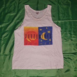 90s Vintage Jazzercise Tank! SZ Xl